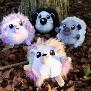 Gemstone Hedgehog Plush