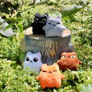 Kitten Nugget Plushie- Crispy Cute