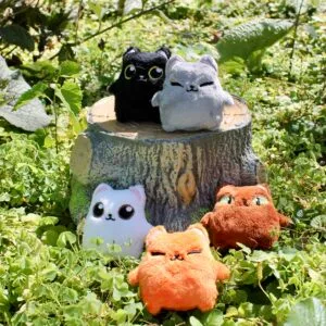 Kitten Nugget Plushie- Crispy Cute